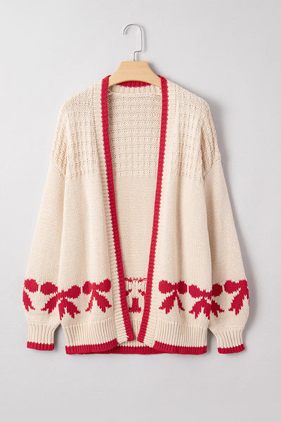 Soft Knit Oversized Women's Cardigan - Cozy Casual Chic Layering Piece for All Seasons in Timeless Colors