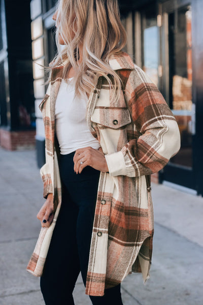 Long sleeve cardigan solid color coat long top for women