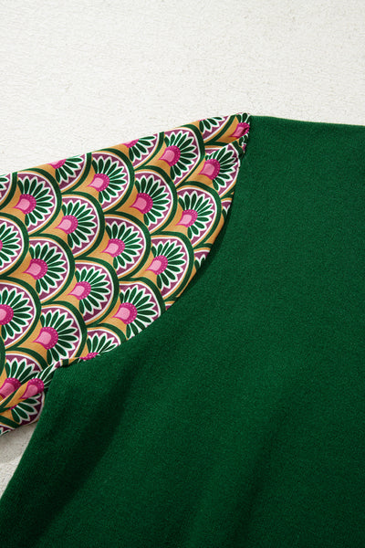 Vibrant Oversized Patchwork Sweater for Women - Chic and Cozy Knit for Effortless Style and Ultimate Comfort