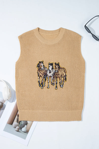 Stylish Women's Soft Pastel Knit Vest  Chic Layering Essential for Effortless Fall Outfits and Seasonal Trends
