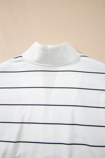 Cozy Chic Women's Striped Pullover Sweater - Casual Everyday Style in Soft Colors for Comfortable Fit and Versatile Wear