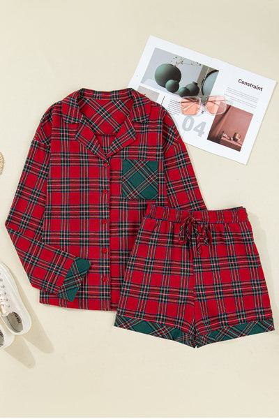 Festive Women's Christmas Pajama Set - Soft Cotton, Relaxed Fit, Cozy Holiday Print for Ultimate Comfort and Cheer