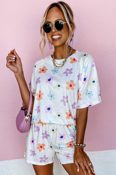 Floral Embroidered Black Tank Top with Sweet Details
