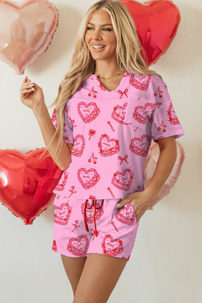 Soft Pink Pajama Set for Women - Cozy Sleepwear for Ultimate Comfort and Relaxation, Perfect for Lounging and Sleeping