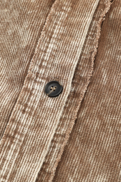 Oversized Corduroy Shacket