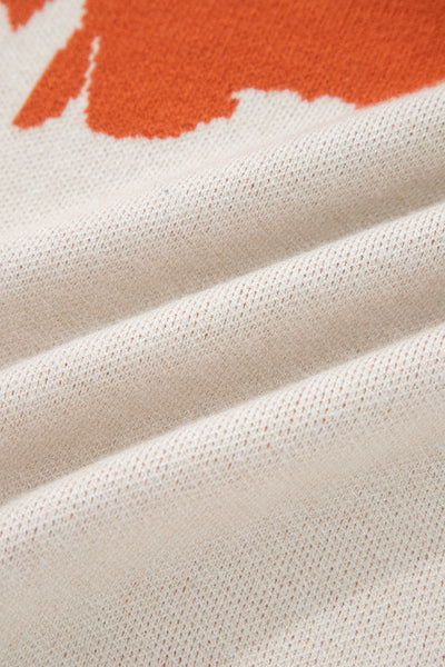 Cozy Women's Floral Sweater in Soft Pastels - Perfect for Everyday Wear and Seasonal Layering in a Comfortable Fit