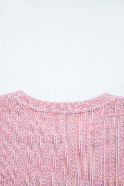 Soft Pink Women's Sweatshirt - Cozy Casual Style for Everyday Comfort and Effortless Chic Fashion