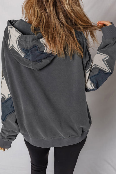 Cozy Oversized Women's Mineral Wash Hoodie - Soft Pastel Pullover Sweatshirt for Casual Chic Comfort