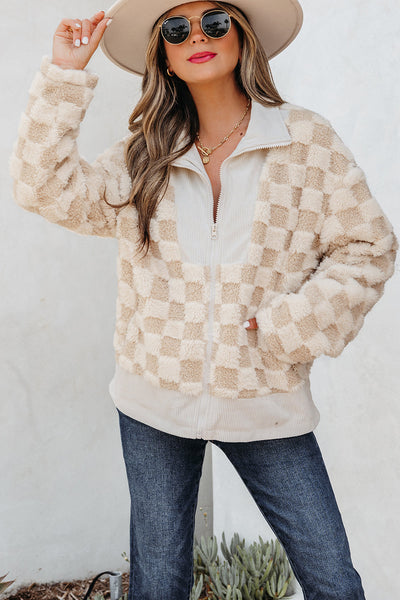 Trendy Women's Plaid Jacket - Stylish Layer for Fall & Winter in Classic Colors, Perfect for Cozy Casual Outfits