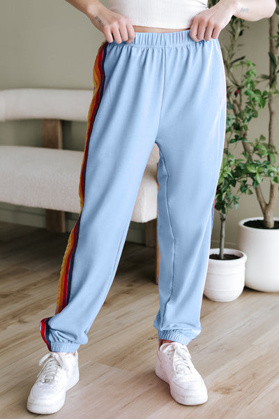 Cozy High Waist Women's Sweatpants in Soft Cotton Blend - Stylish Casual Fit for Everyday Comfort and Relaxation