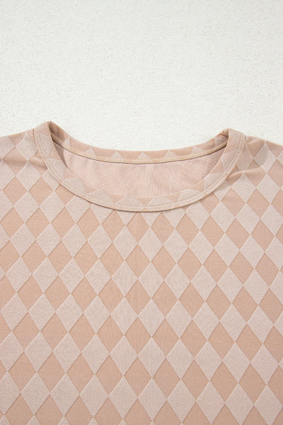Women's Soft Cotton Parchment T-Shirt - Relaxed Fit, Versatile Casual Style for Effortless Everyday Chic