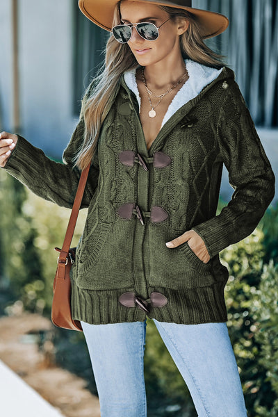 Warm Winter Hooded Coat