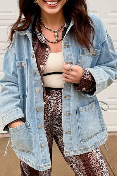 Trendy Women's Blue Denim Jacket with Modern Fit and Chic Details for Stylish Casual Wear