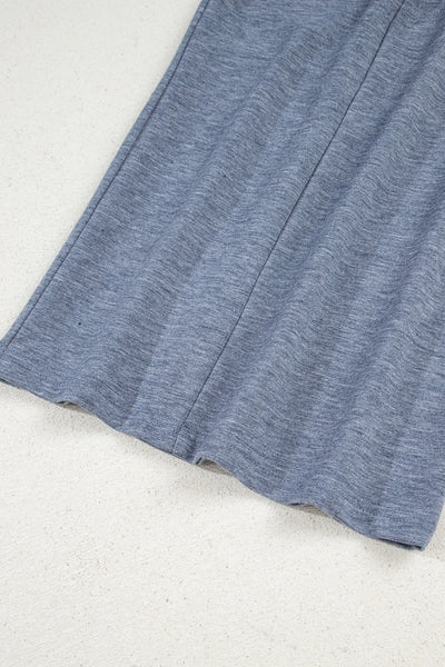 Chic Women's Wide Leg Pants in Soft Cotton, Flattering High-Waisted Fit, Perfect for Casual or Dressy Occasions