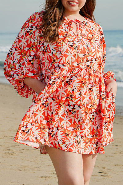 Flattering Plus Size Women's Floral Maxi Dress - Stylish, Comfortable Fit for Every Occasion and Season