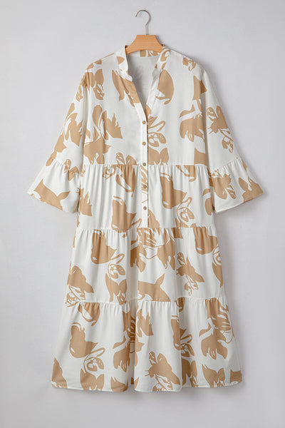 Plus Size Women‚Äôs Floral Maxi Dress Elegant Summer Style with Flattering Fit and Soft, Comfortable Fabric