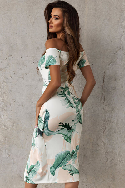 Elegant Floral Print Sleeveless Keyhole Neckline Pockets Maxi Dress