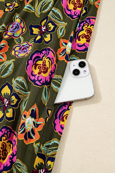 Floral Mini Dress for Women - Stylish Summer Outfit with Flattering Fit and Bright Colors Perfect for Any Occasion