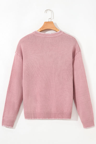 Chic Women's Cozy Graphic Sweaters in Vibrant Colors Perfect for Casual Style and Everyday Comfort
