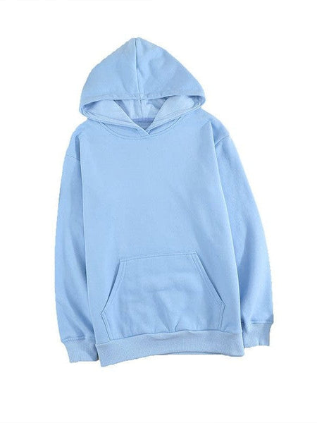 women's relaxed lavender cotton-blend hoodie with kangaroo pocket made for easy styling and wardrobe coordination, with premium-like structure and
