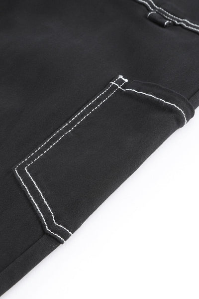 Modern Black Cargo Pants