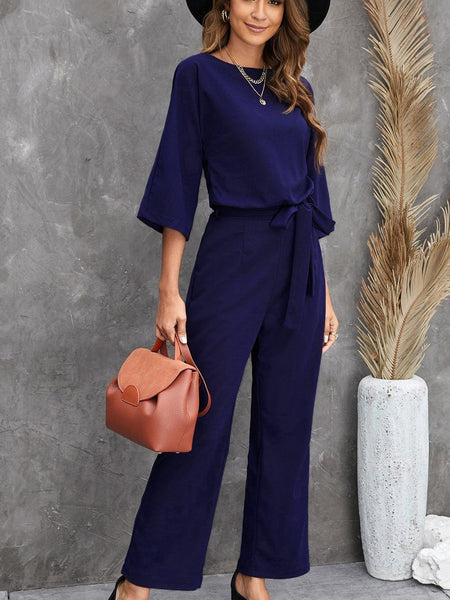 Elegant One-Shoulder Jumpsuit for Parties and Weddings