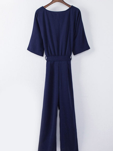 Elegant One-Shoulder Jumpsuit for Parties and Weddings
