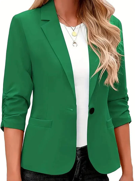 Women's Red Blazer Jacket