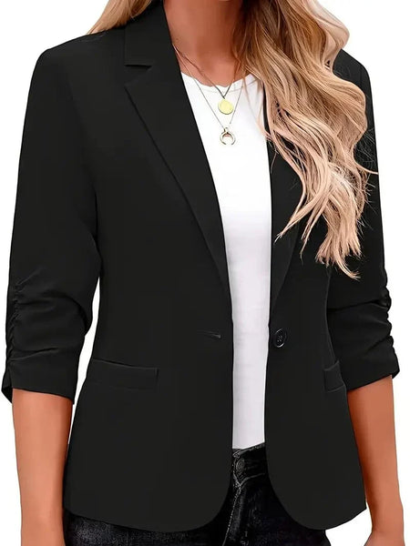 Women's Red Blazer Jacket