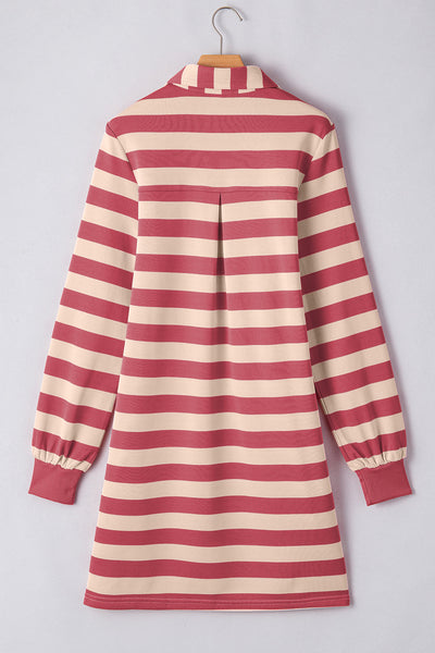 Vibrant Chic Casual Mini Dress for Women - Flattering Fit, Ideal for Summer Outings and Everyday Style