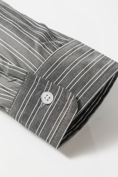 Trendy Black Striped Blouse for Women - Flattering Casual Top with Effortless Style and Comfortable Fit