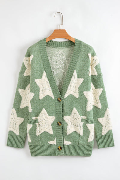 Chic Women's Cardigan with Pockets - Soft Knit, Stylish Fit for Effortless Layering Year-Round
