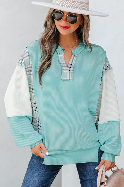 Vibrant Boho Chic Women's Patchwork Blouse Relaxed Fit Top for Casual and Dressy Occasions in Colorful Styles