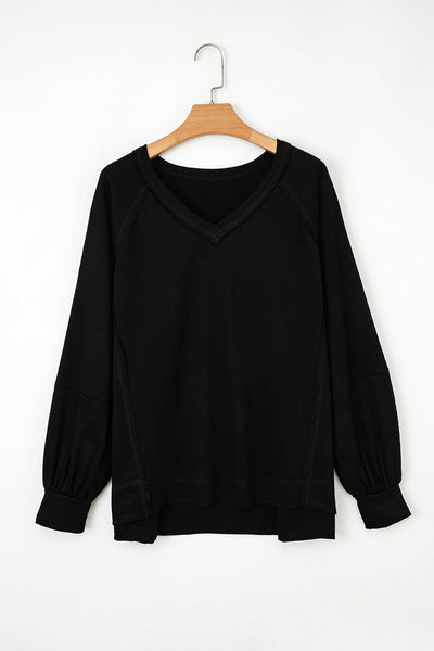 Cozy Women's Textured Knit Top - Casual Chic Style in Soft Fabric, Ideal for Everyday Layering and Comfort