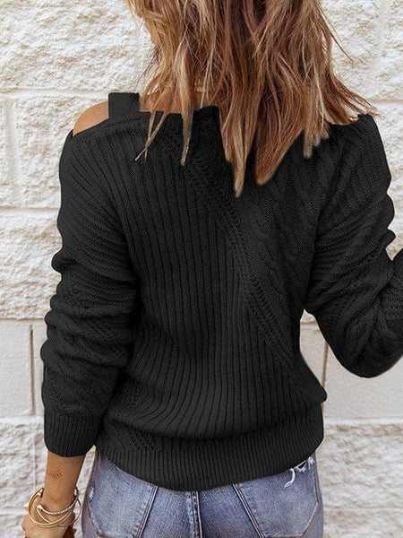 Women's Casual Ribbed Button Decor Asymmetrical Hem Long Sleeve T-Shirt