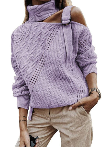 Women's Casual Ribbed Button Decor Asymmetrical Hem Long Sleeve T-Shirt