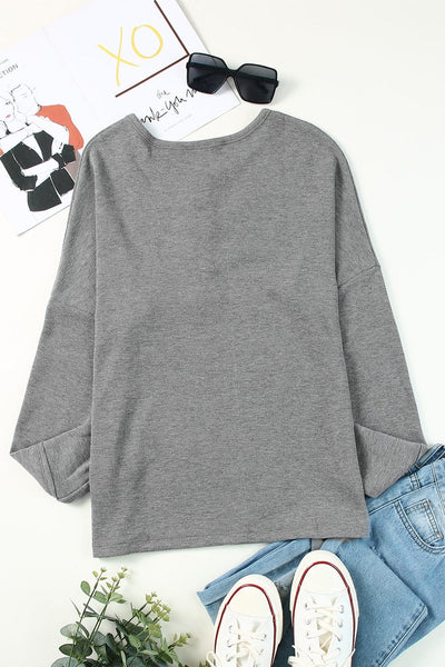 Textured Waffle Knit Henley Top with Button Placket with practical styling and dependable silhouette control.