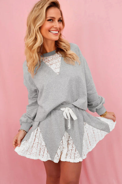 Trendy Pastel Women's Skort Set - Stylish & Comfy Summer Outfit for Casual Days, Perfect for Everyday Wear