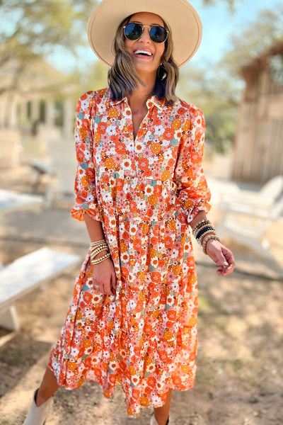 Elegant Navy A-Line Long Sleeve Dress for Women - Flattering Fit for Effortless Style and All-Day Comfort