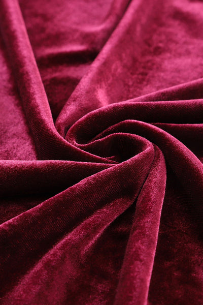 Velvet Red Lounge Set with Fiery Vibe