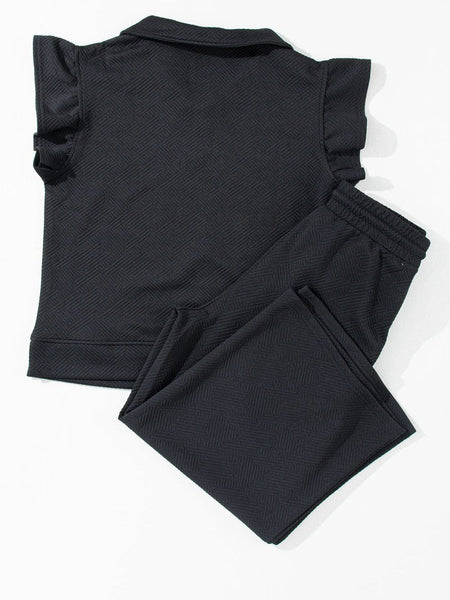 Women's Simple and Elegant Two-Piece Set in Tops & Tees