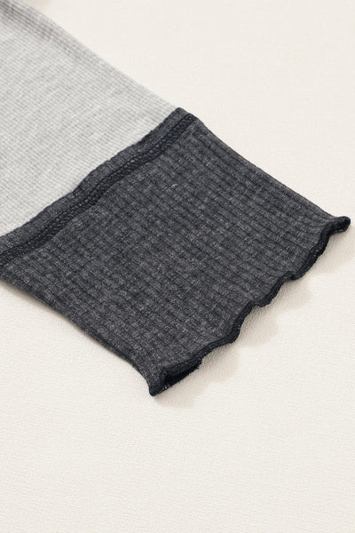 Striped and Color Block Henley Shirt with practical styling and dependable silhouette control.