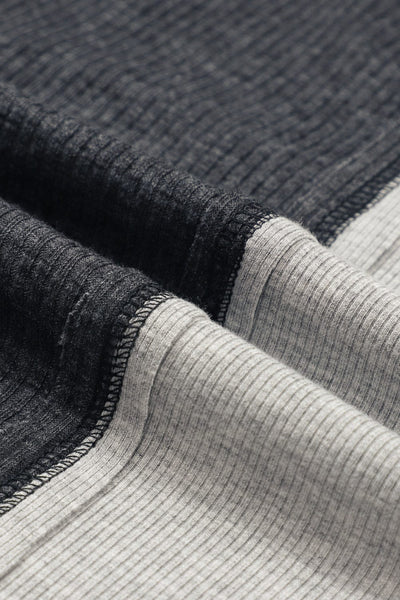 Striped and Color Block Henley Shirt with practical styling and dependable silhouette control.