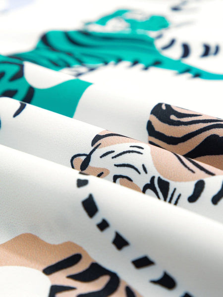 Appealing Tiger Print Blouse