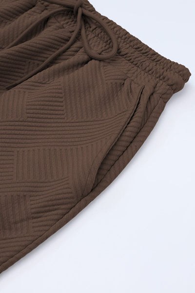 Ice Silk Sexy Thin Long Sleeved Two Piece Pajamas