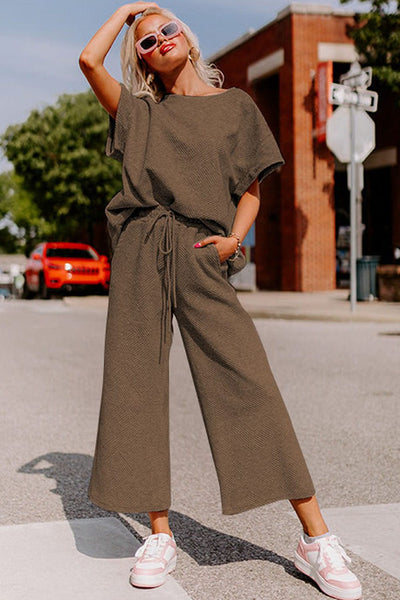 Women's Knit Jumpsuit with Pockets in Jumpsuits & Rompers