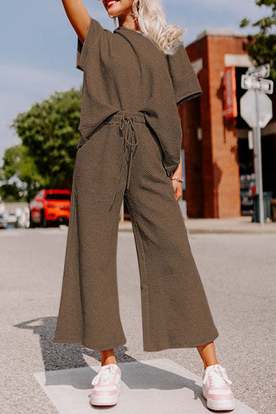 Ice Silk Sexy Thin Long Sleeved Two Piece Pajamas