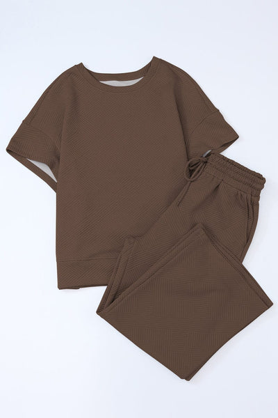 Ice Silk Sexy Thin Long Sleeved Two Piece Pajamas