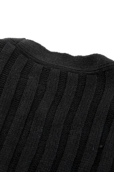 Women's Cozy Cable Knit Button-Front Long Sleeve Cardigan
