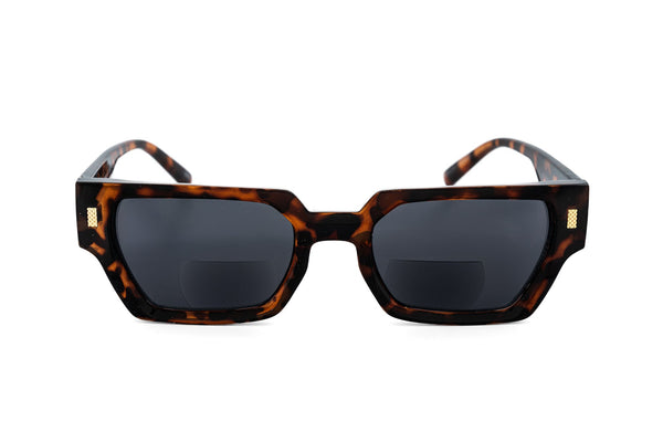 Eclipse – Tortoiseshell Square Bifocal Sun Readers | Bolero Eyewear
